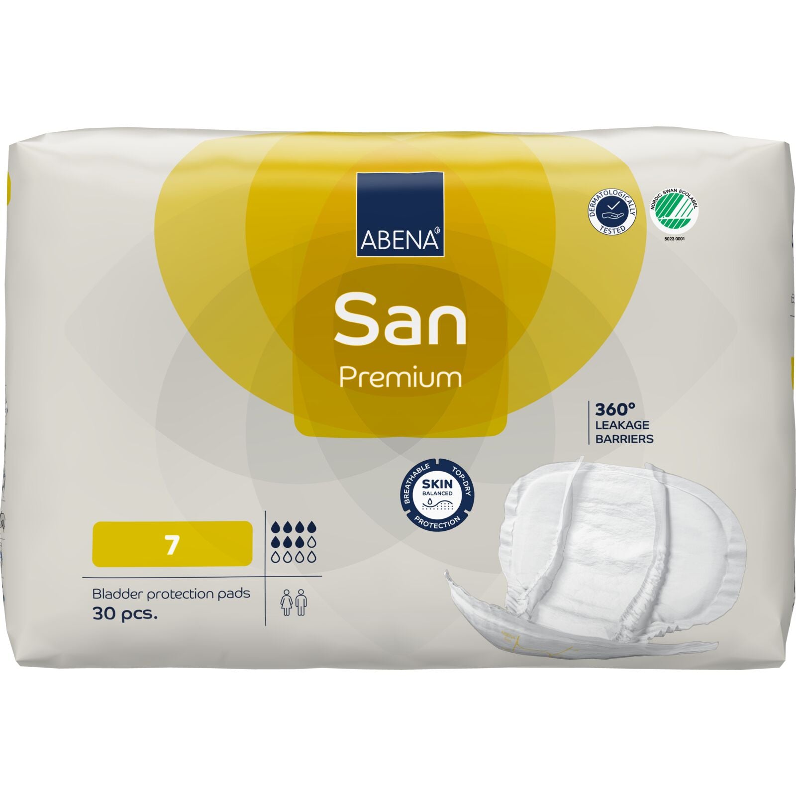 Abena San Premium 7 Pads – Heavy Incontinence Protection (2100ml)