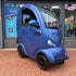 Scooterpac Cabin Car Mk2 Plus Azure Blue Mobility Scooter 8mph Fully Loaded