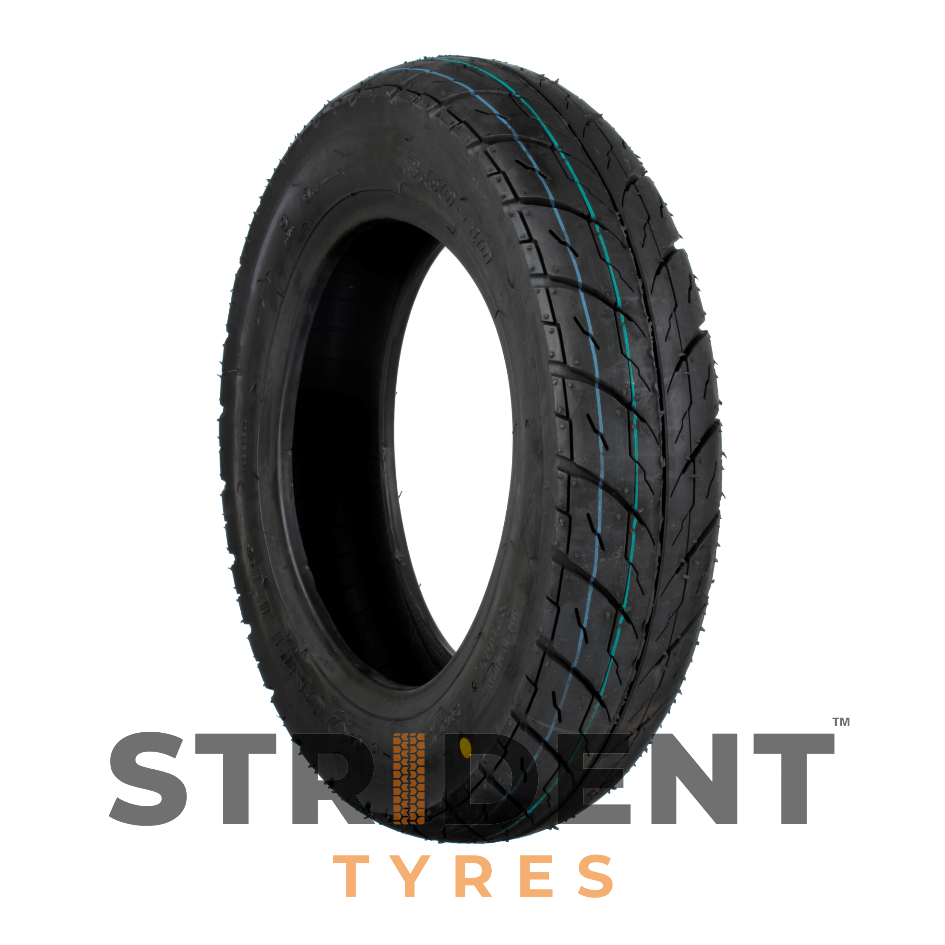Pneumatic Black Tyre 350 x 10