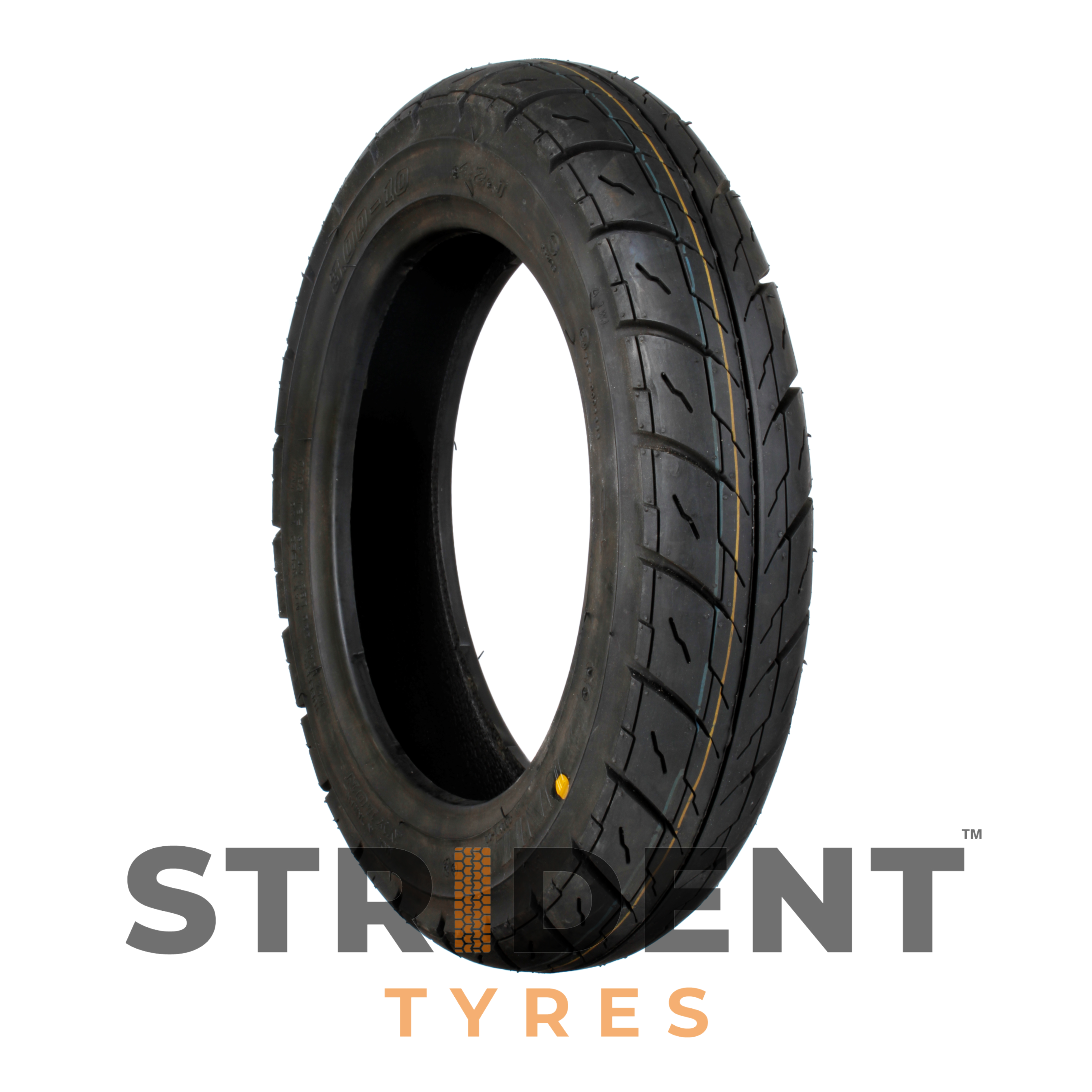 Pneumatic Black Tyre 300 x 10