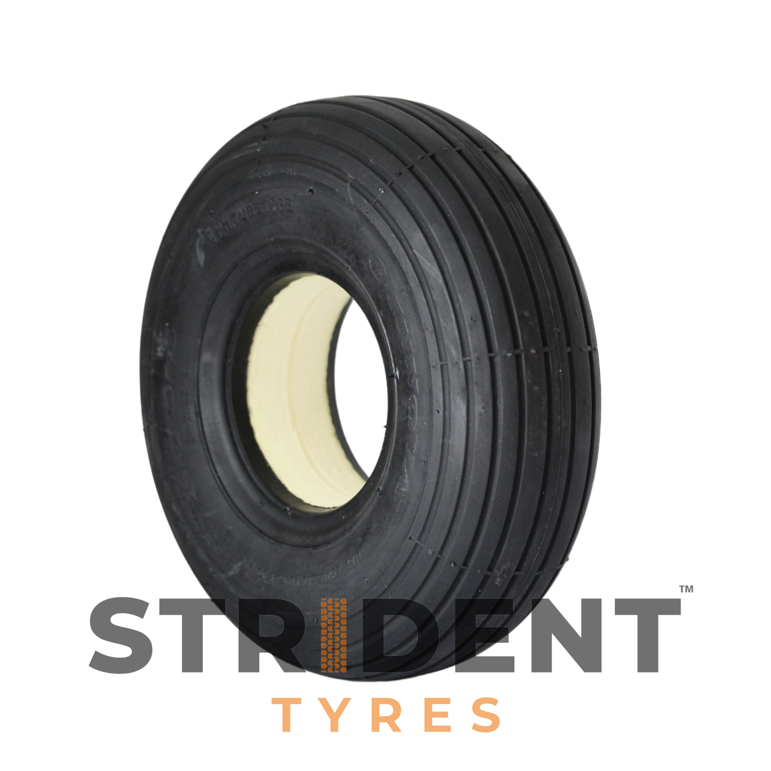 Solid Black Tyre 260 X 85   (3.00-4)