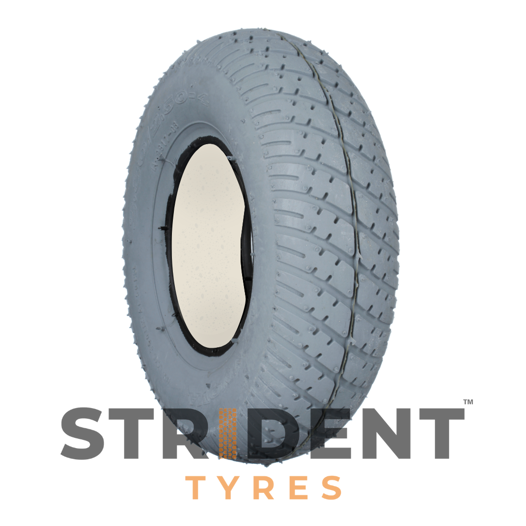 Solid Grey Tyre 280/250 X 4